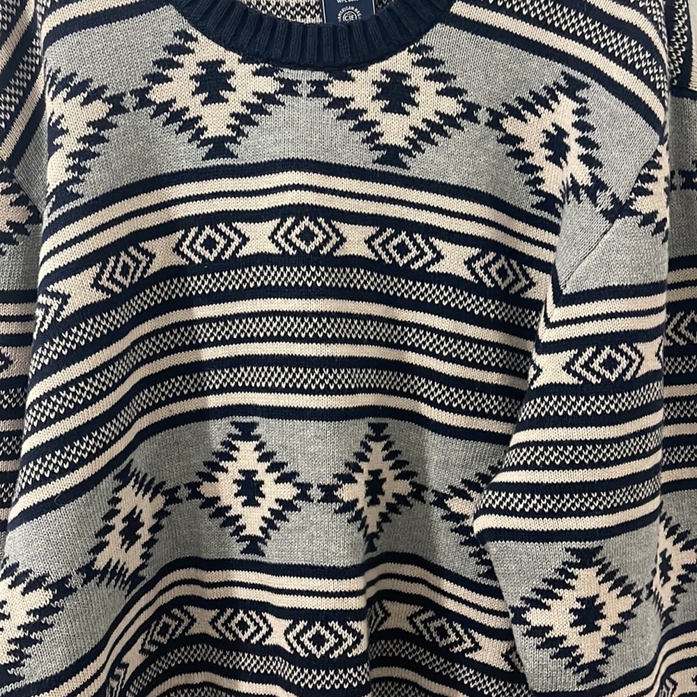 Vintage Navy American Rag Pullover Sweater - Picture 2 of 5